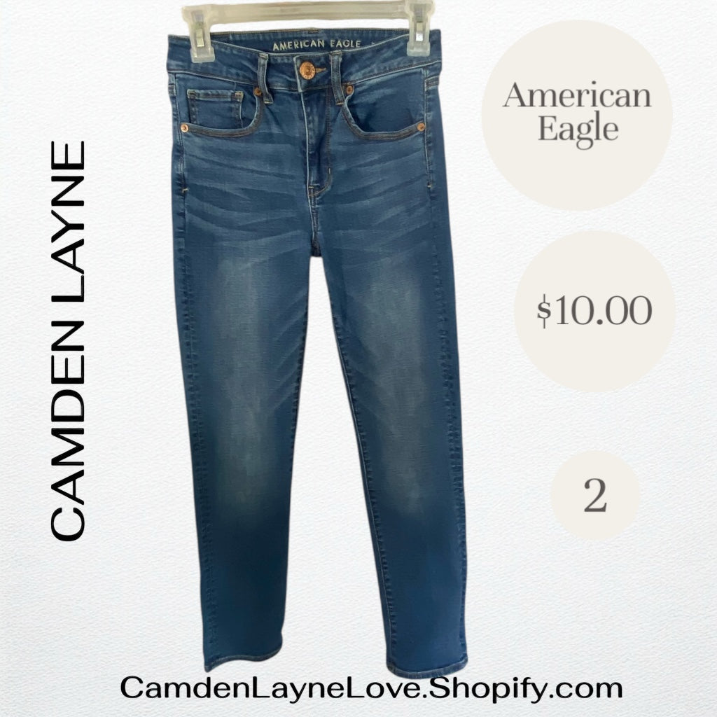 American Eagle 2 High Rise Skinny Jeans