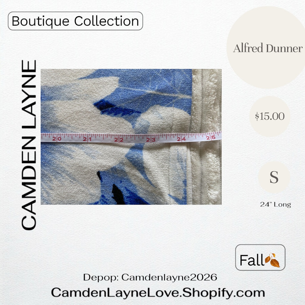 Alfred Dunner Blue Floral