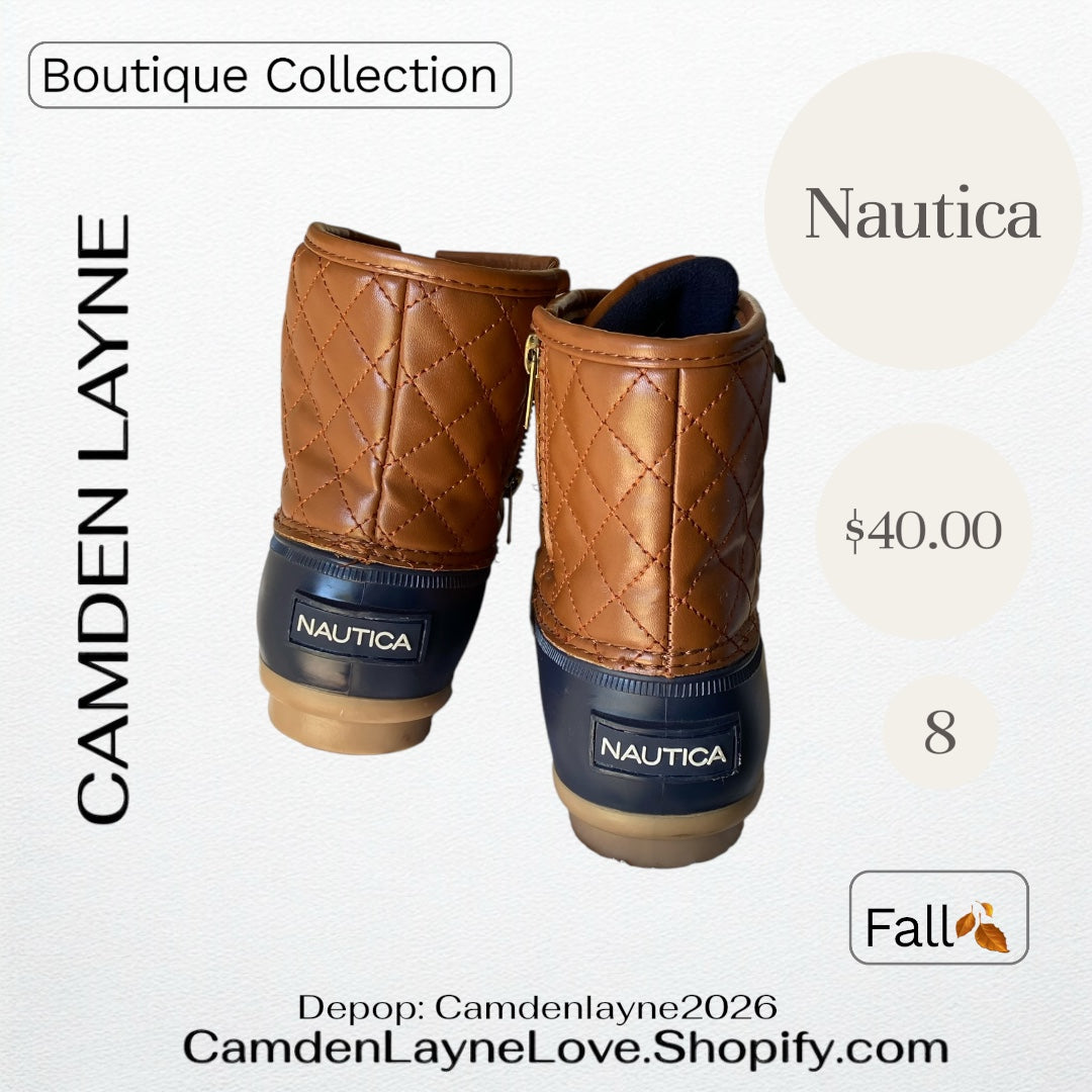 Nautical Duck Boots