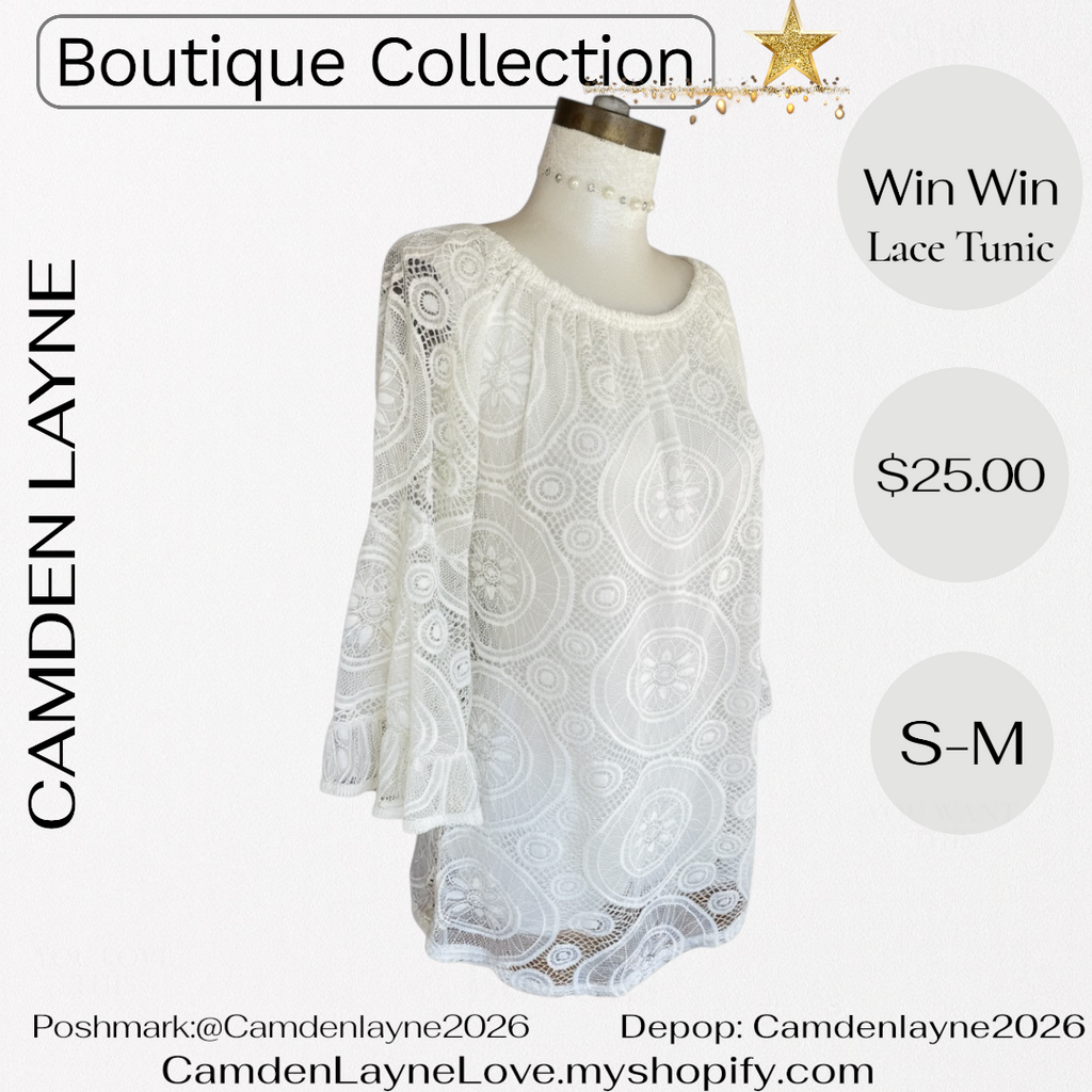 Win Win Lace Tunic
