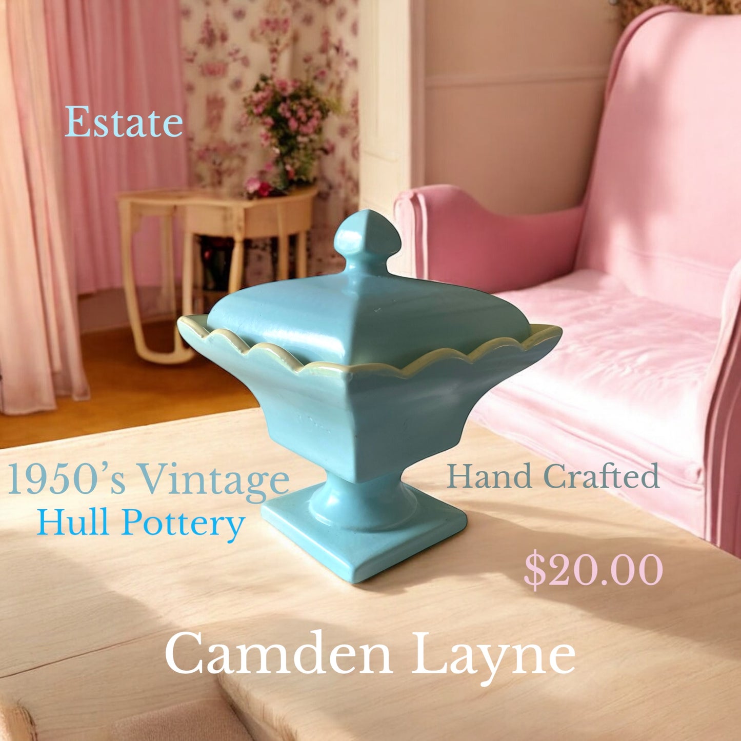 1950’s Vintage Hull Dish - Camden Layne