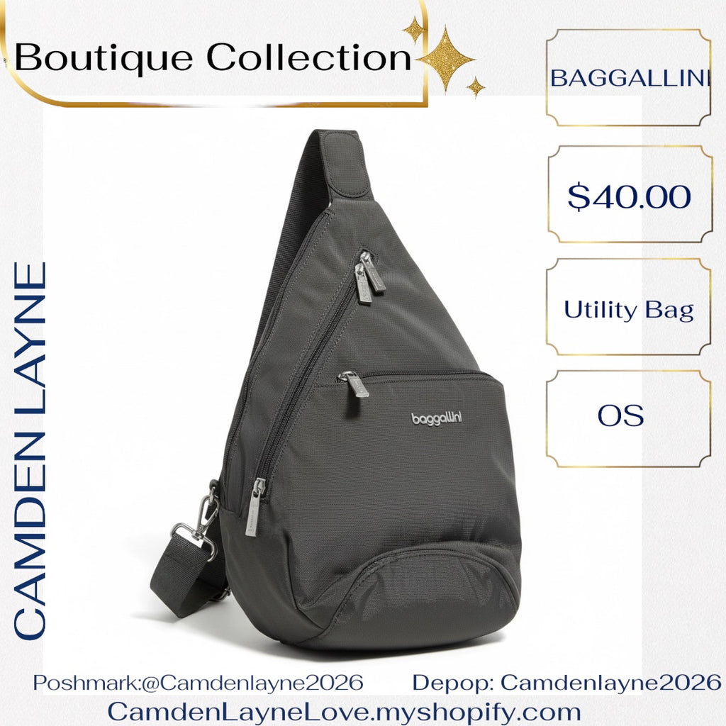 Baggallini Mini Sling Crossbody Bag Backpack