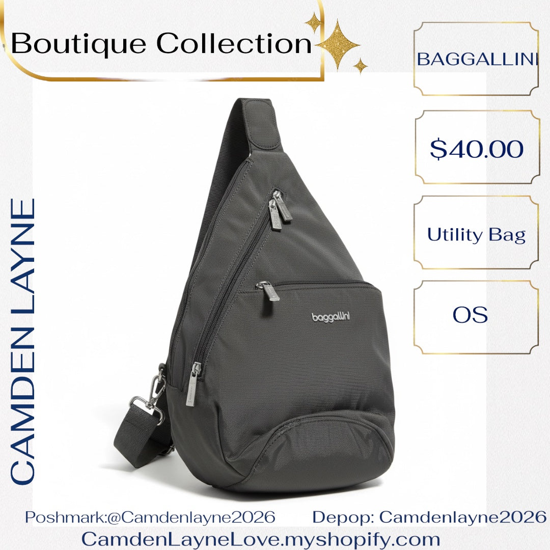 Baggallini Mini Sling Crossbody Bag Backpack