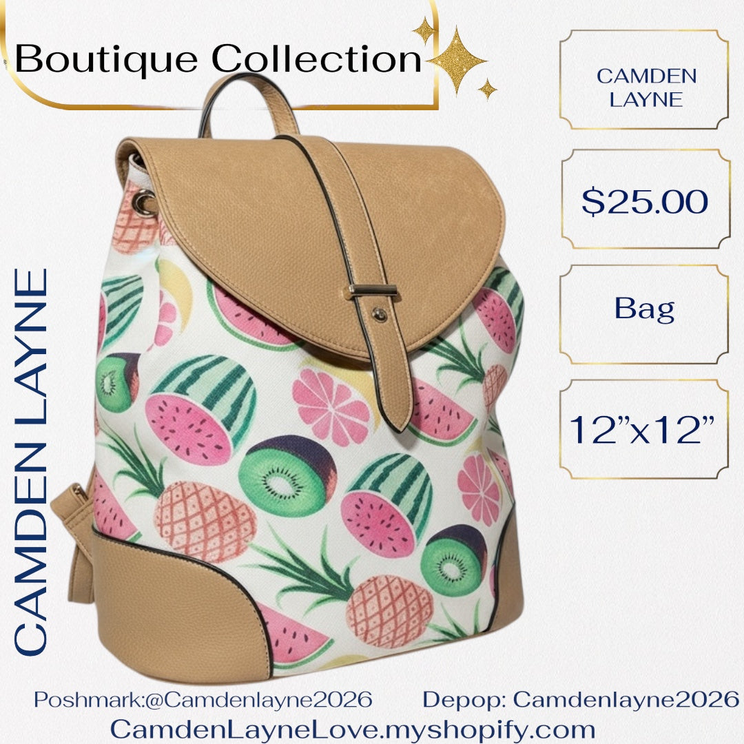 Camden Layne Juicy Fruit Back Pack