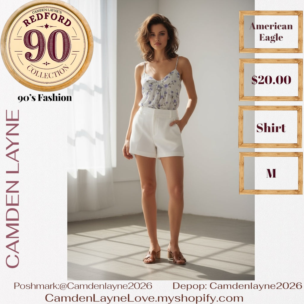 American Eagle Babydoll Top