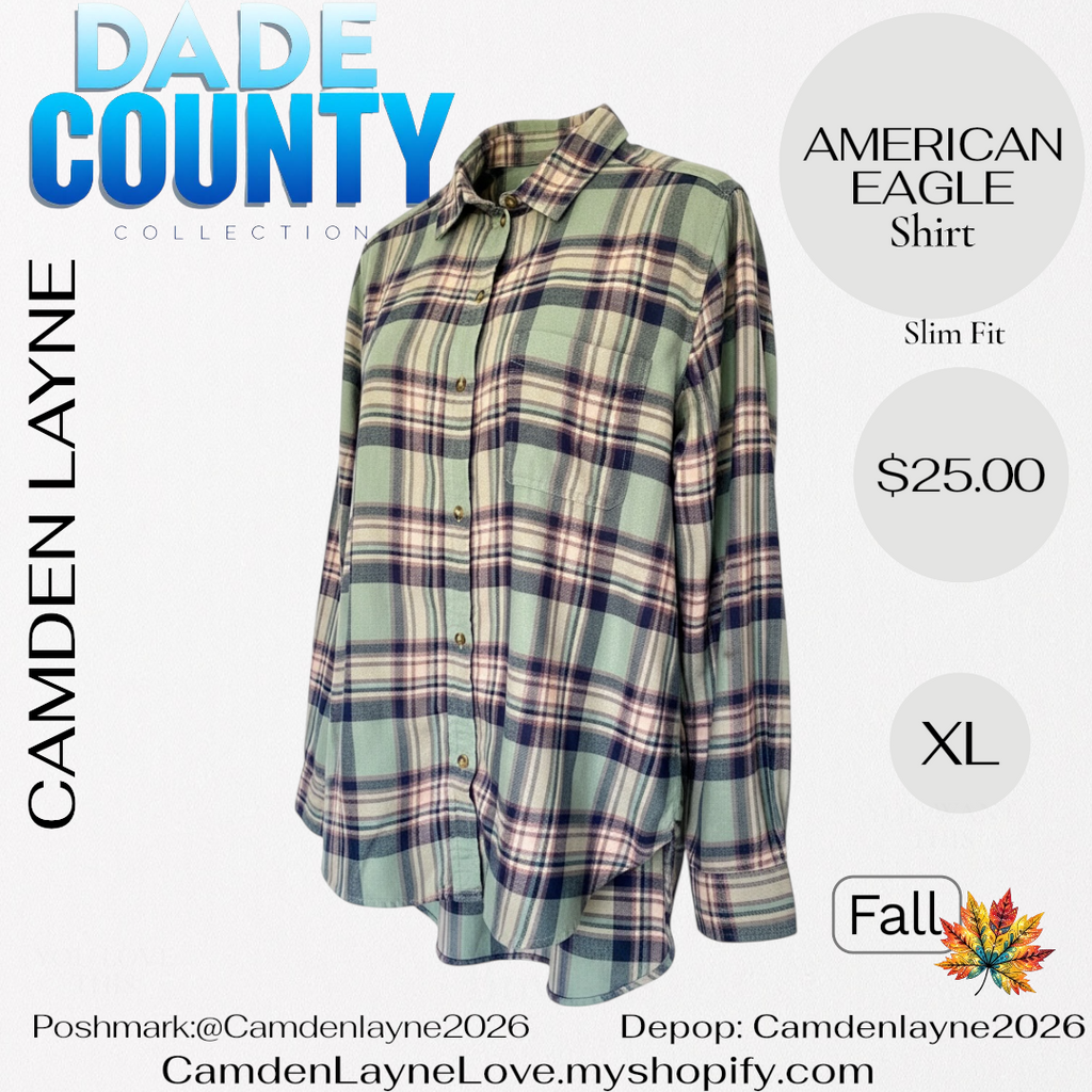 American Eagle Slim Fit Button Down