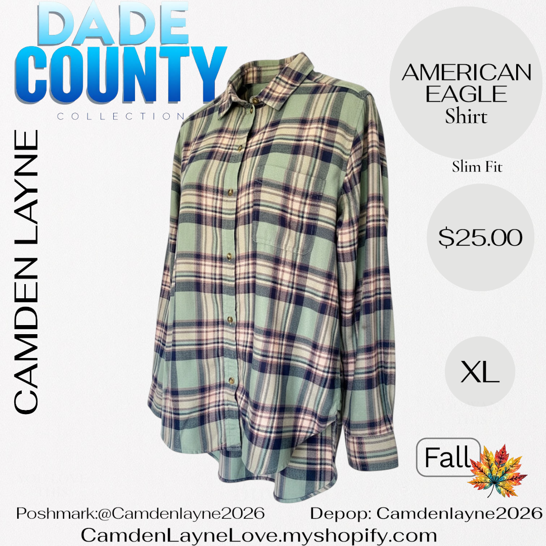 American Eagle Slim Fit Button Down