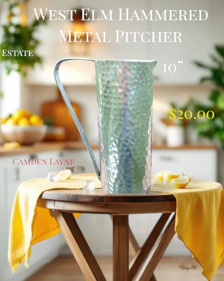 Metal Pitcher - Camden Layne