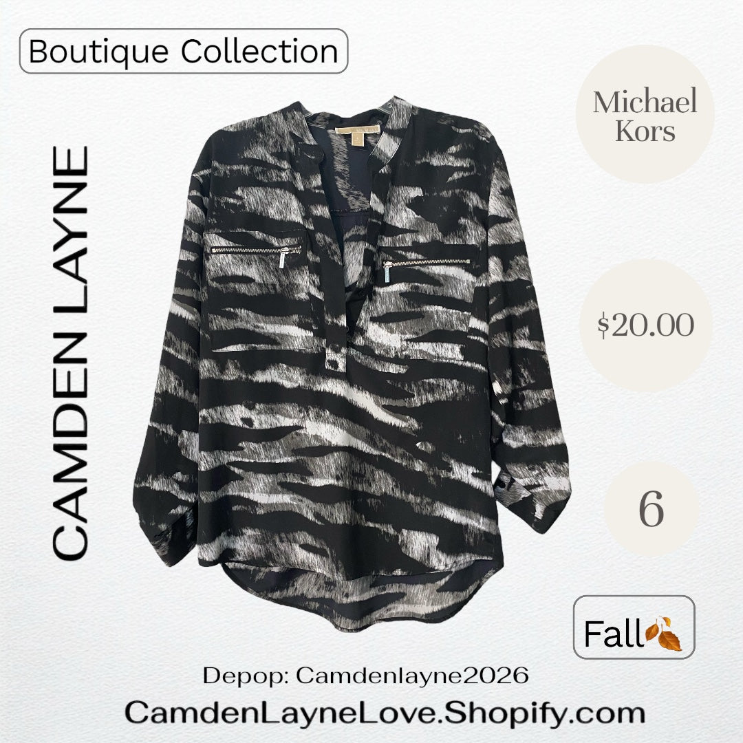 Michael Kors Zebra Print