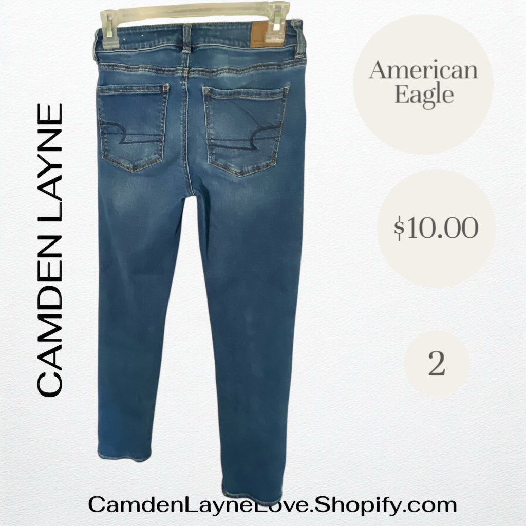 American Eagle 2 High Rise Skinny Jeans