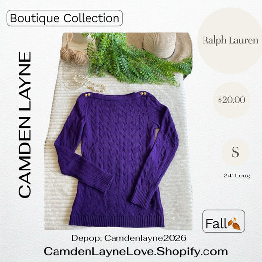 Ralph Lauren Cable Knit Sweater