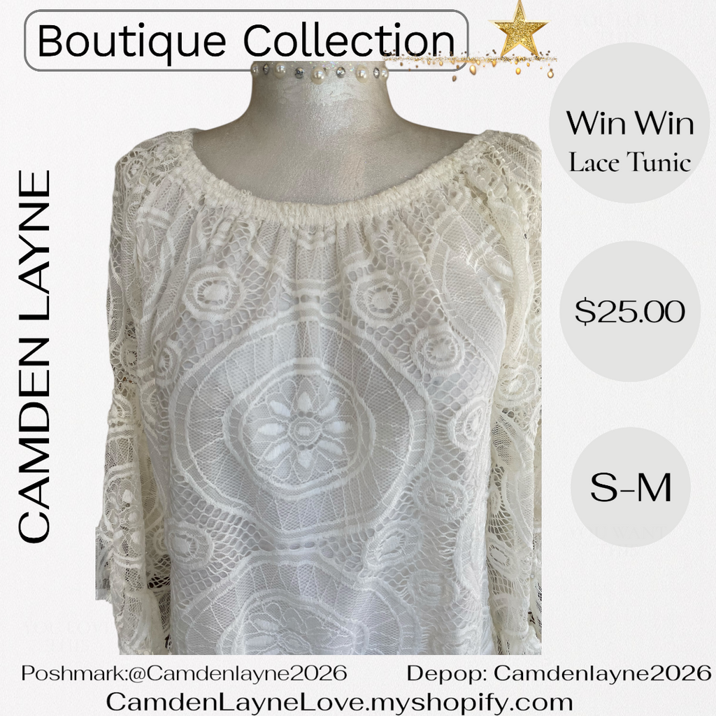 Win Win Lace Tunic