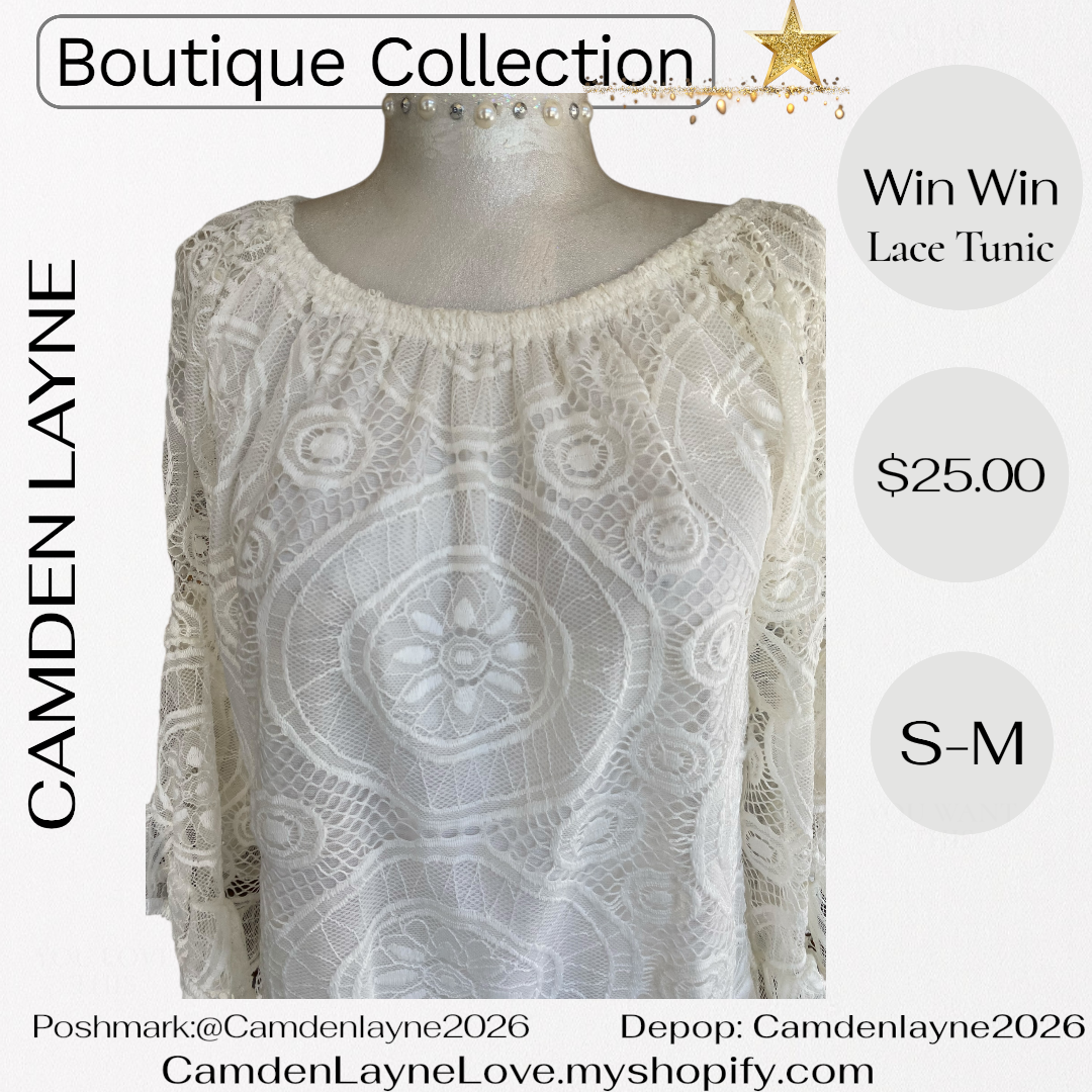 Win Win Lace Tunic
