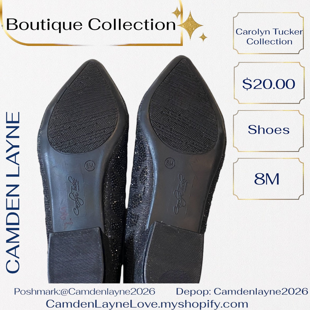 Carolyn Tucker Black Low Heels