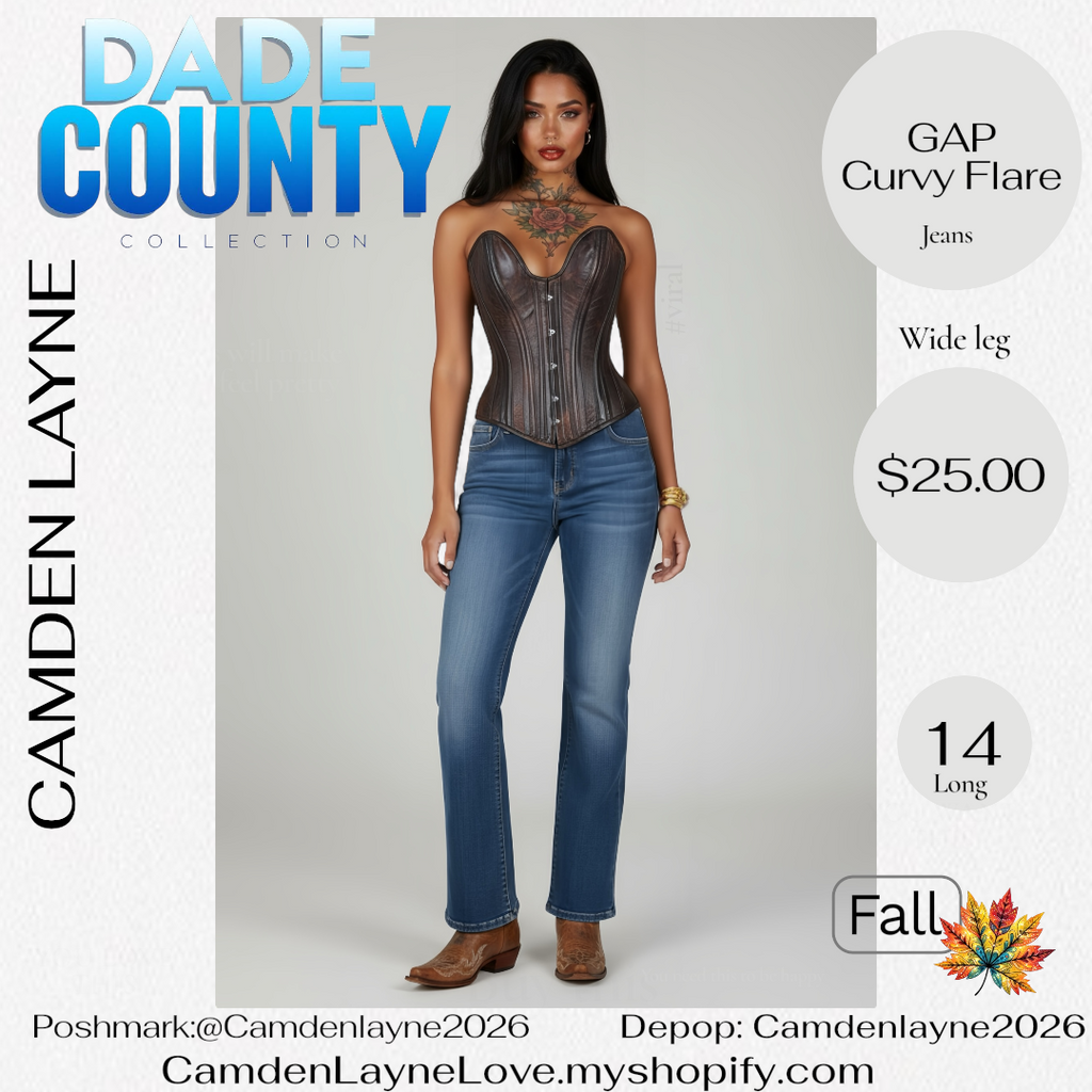 Gap Curvy Flare Jeans