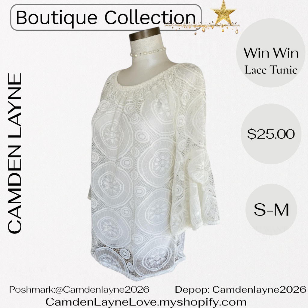 Win Win Lace Tunic
