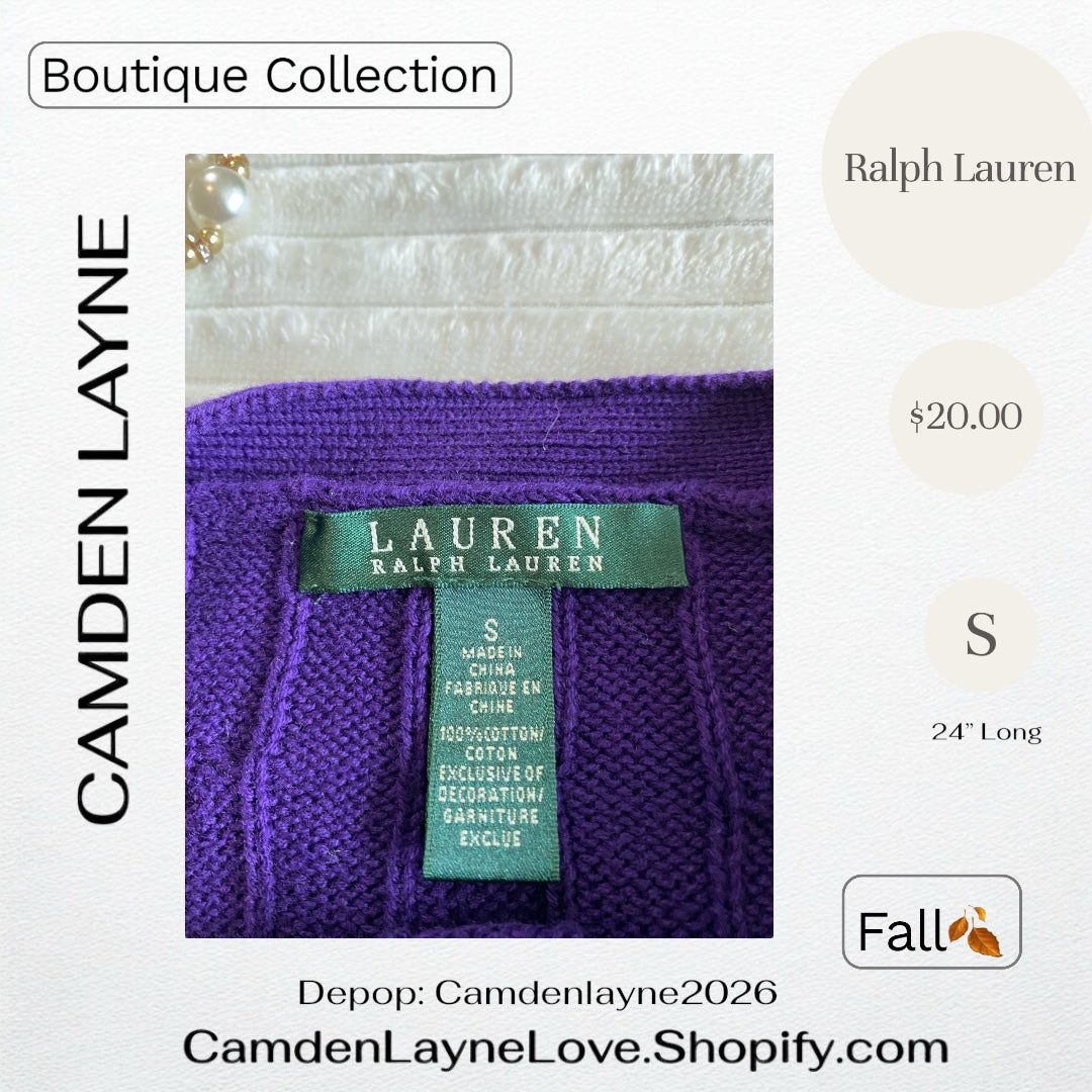 Ralph Lauren Cable Knit Sweater