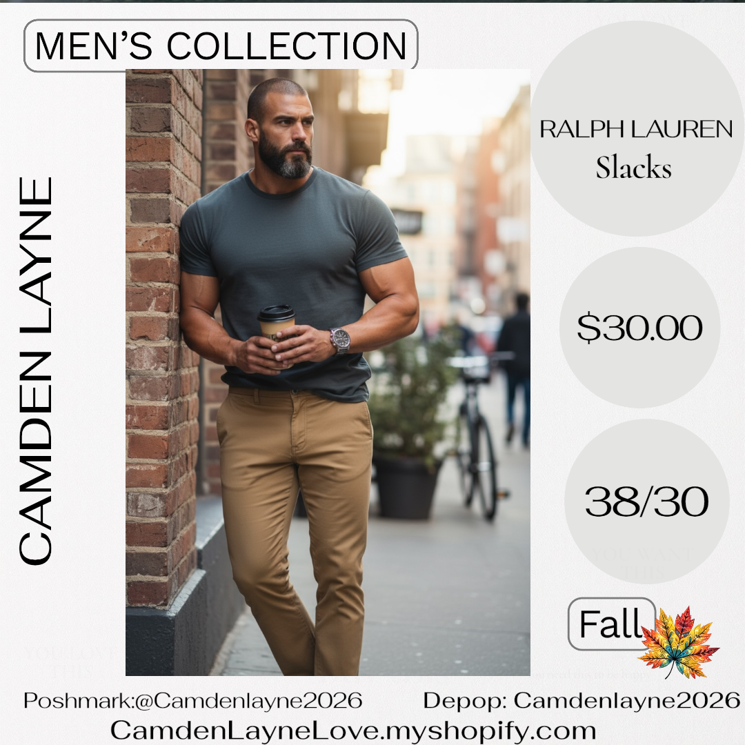 Ralph Lauren 38/30 Tan Slacks