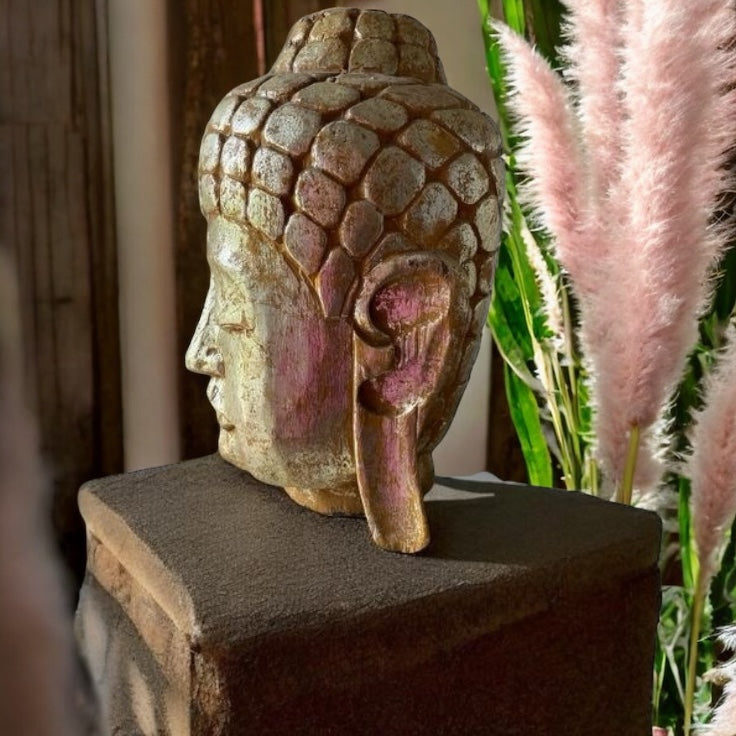 Carved Tibetan Buddha - Camden Layne