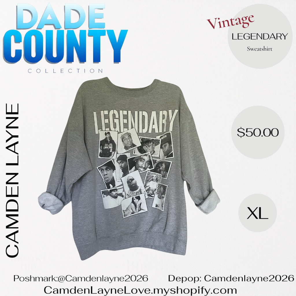 Vintage Legendary Rappers Sweatshirt