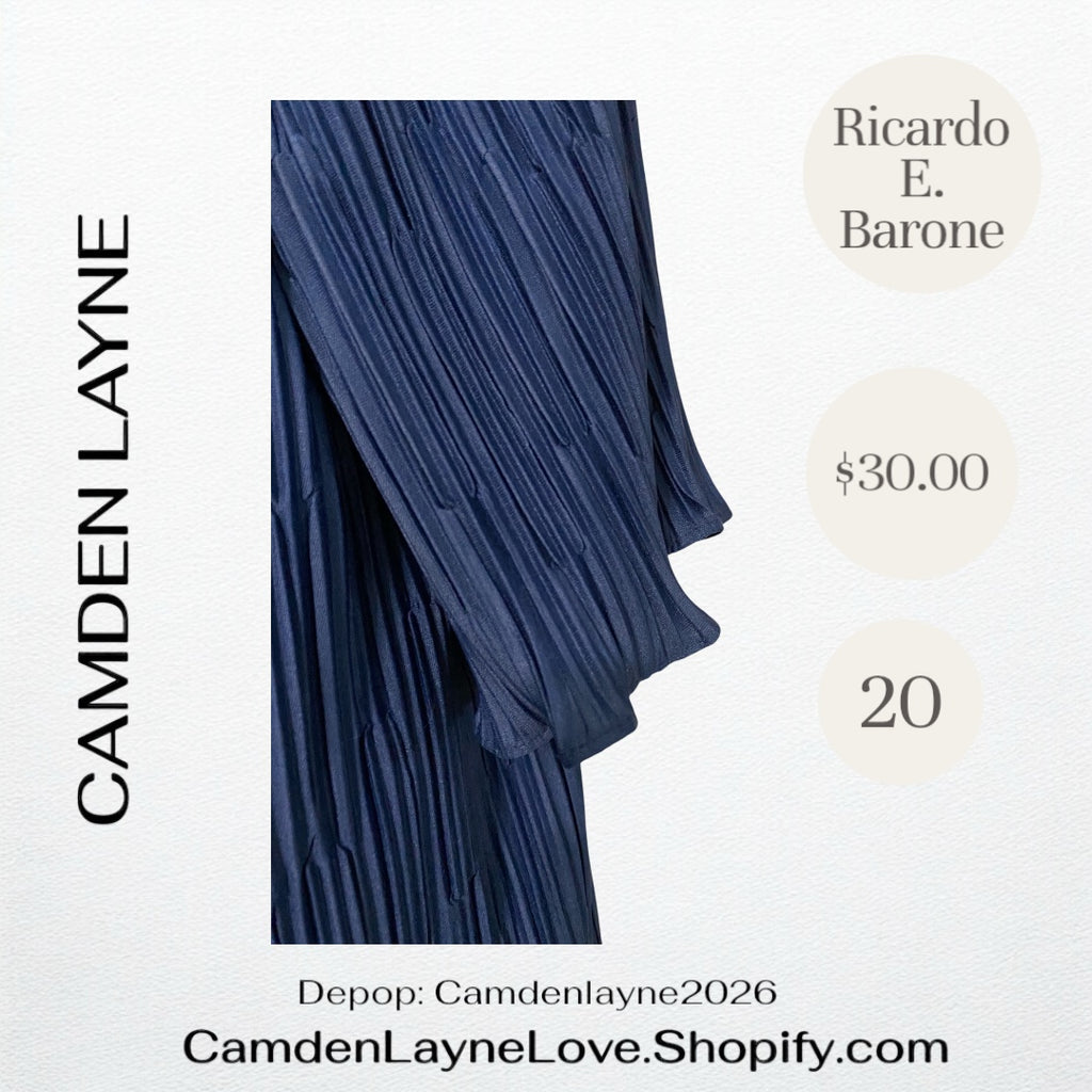 Vintage Ricardo E. Barone Dress