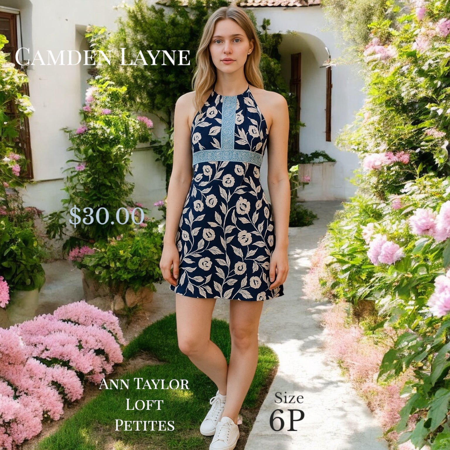 Ann Taylor Halter Dress - Camden Layne