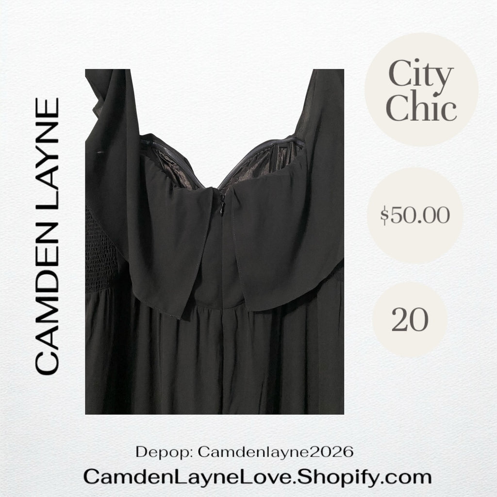 City Chic Black Formal