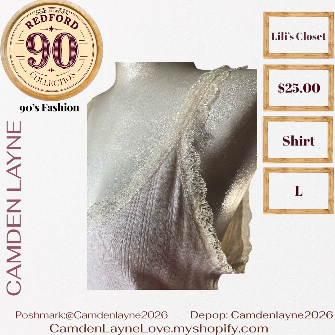 Lili’s Closet Lace Embroidered Top