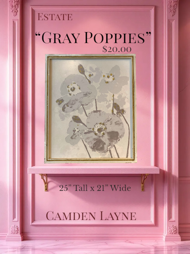 “Gray Poppies” - Camden Layne