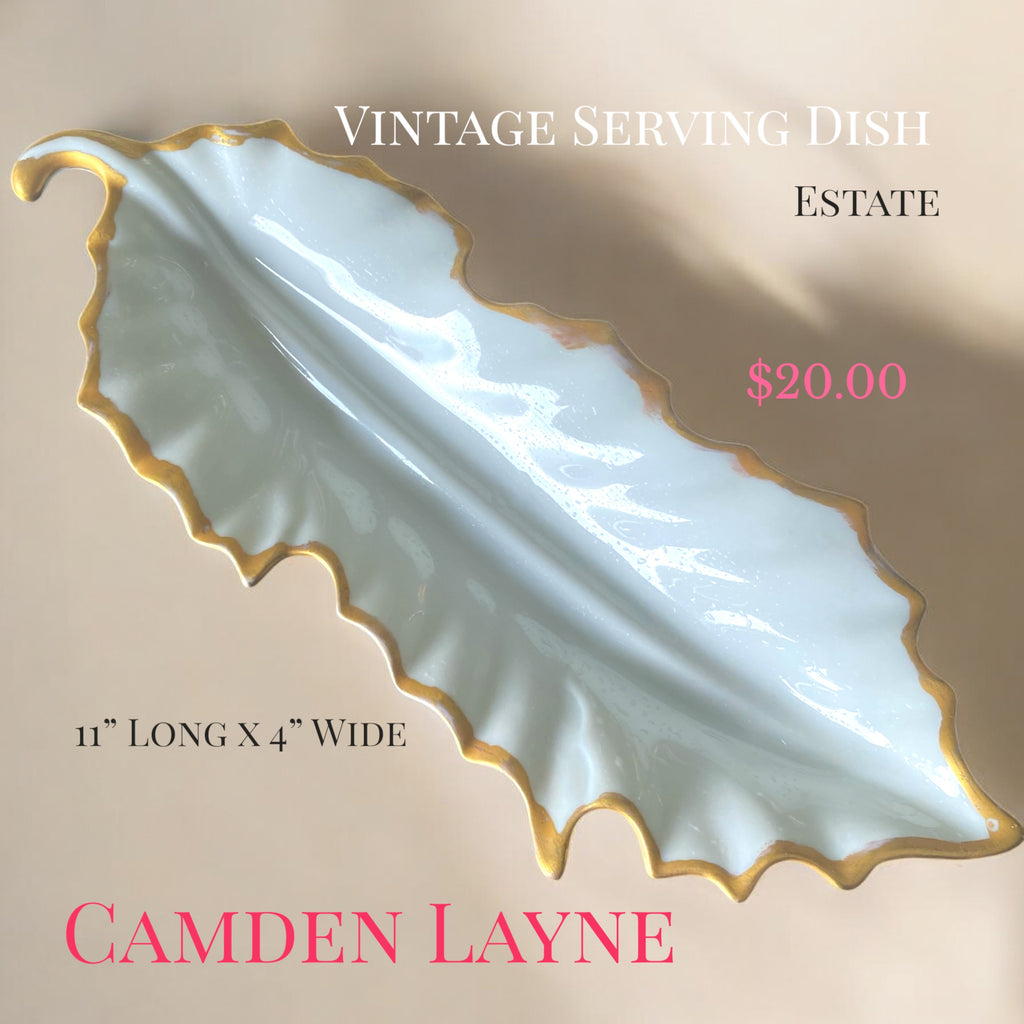 Vintage Serving Dish - Camden Layne