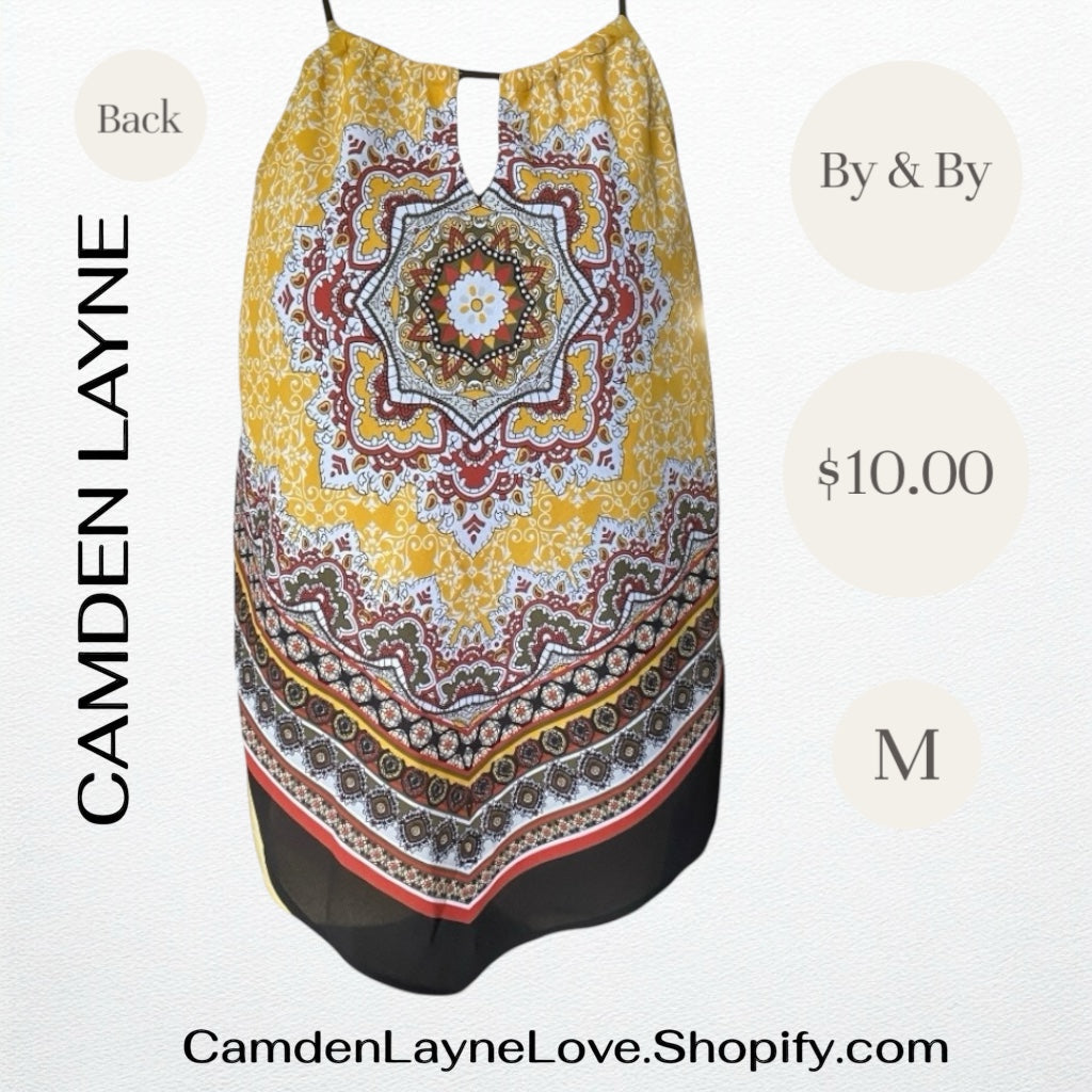 By & By Medallion Hanky Top