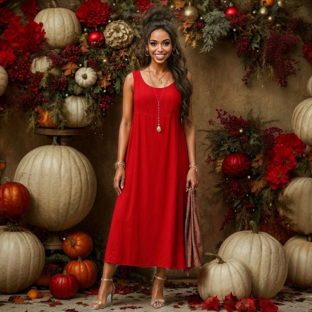 Liz Claiborne Fall Maxi Dress