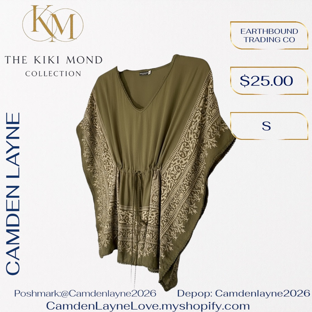 Earthbound Olive Tunic