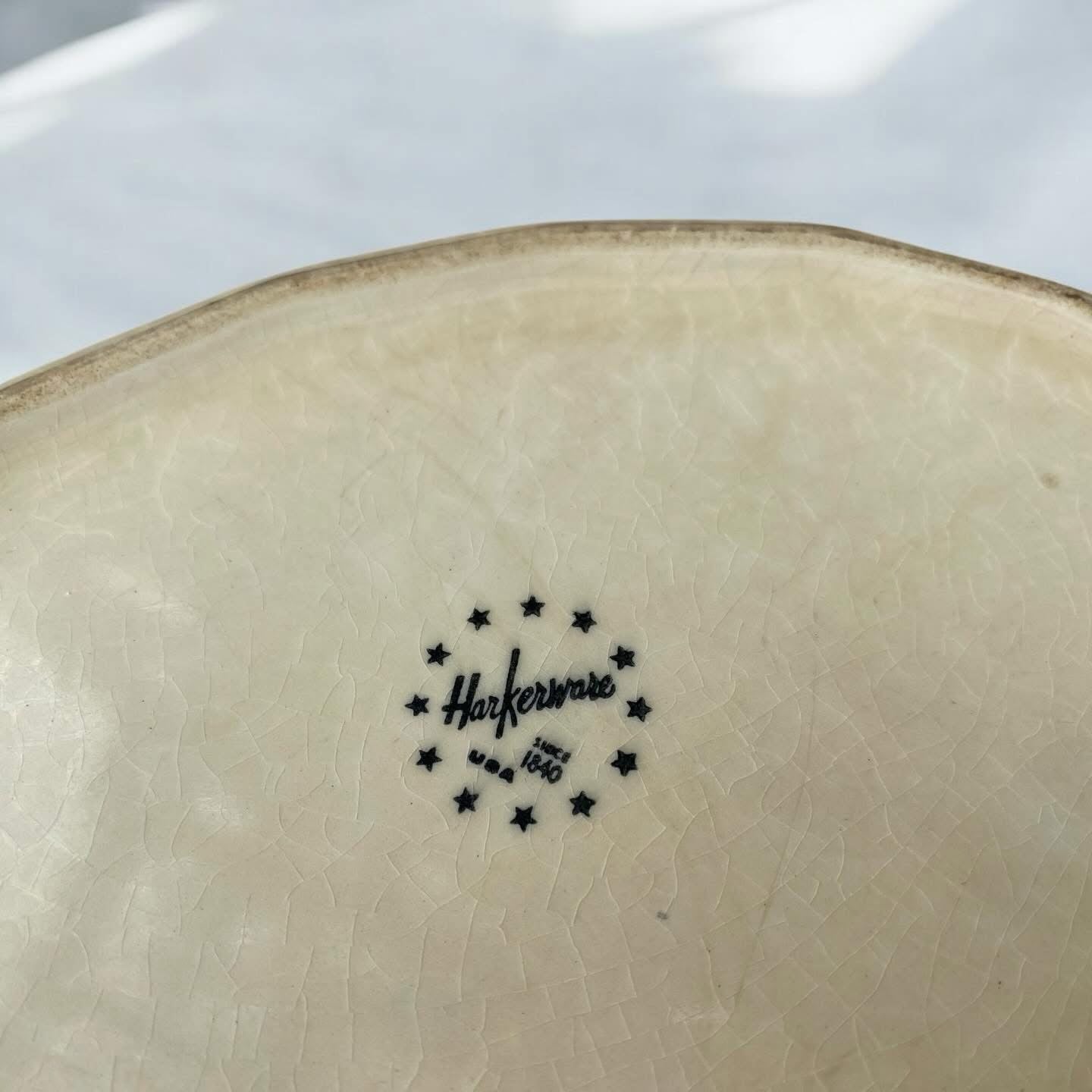 1930’s Harker Pottery “Bakerite” Line Dish - Camden Layne