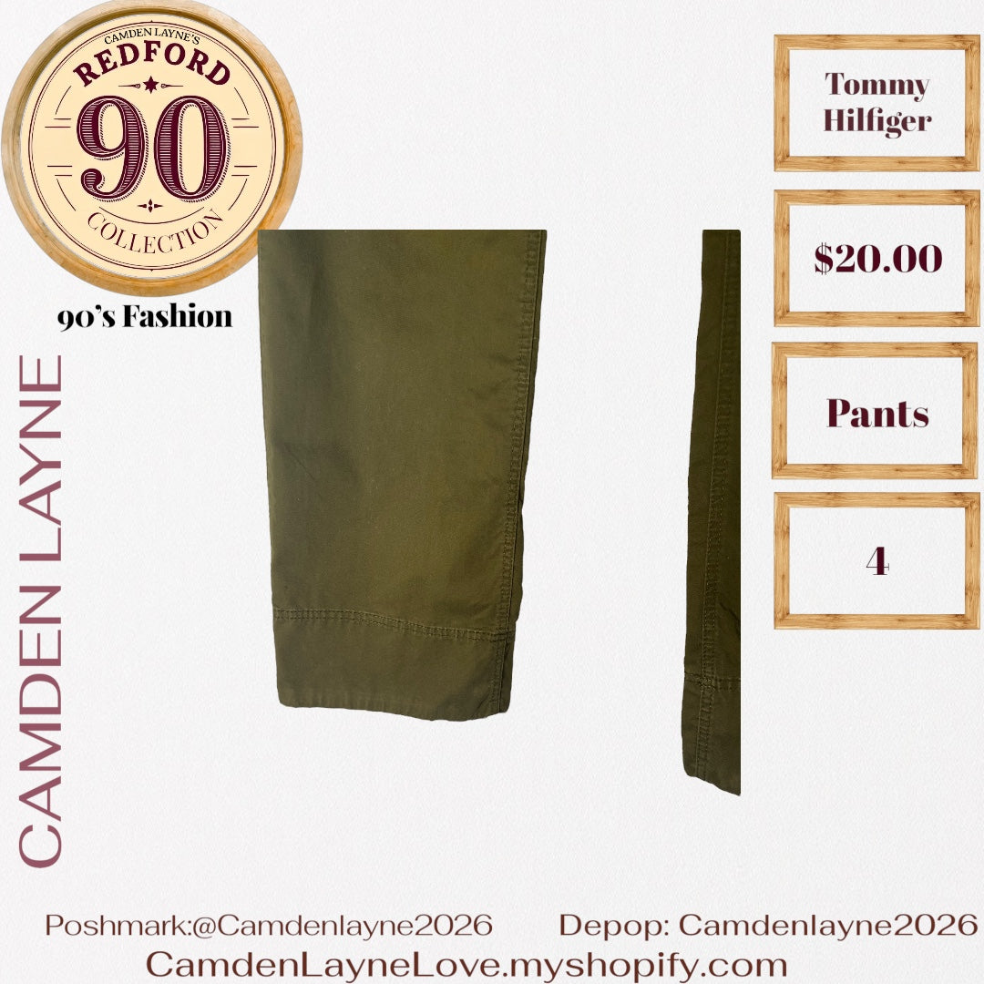 Tommy Hilfiger Olive Green Pants