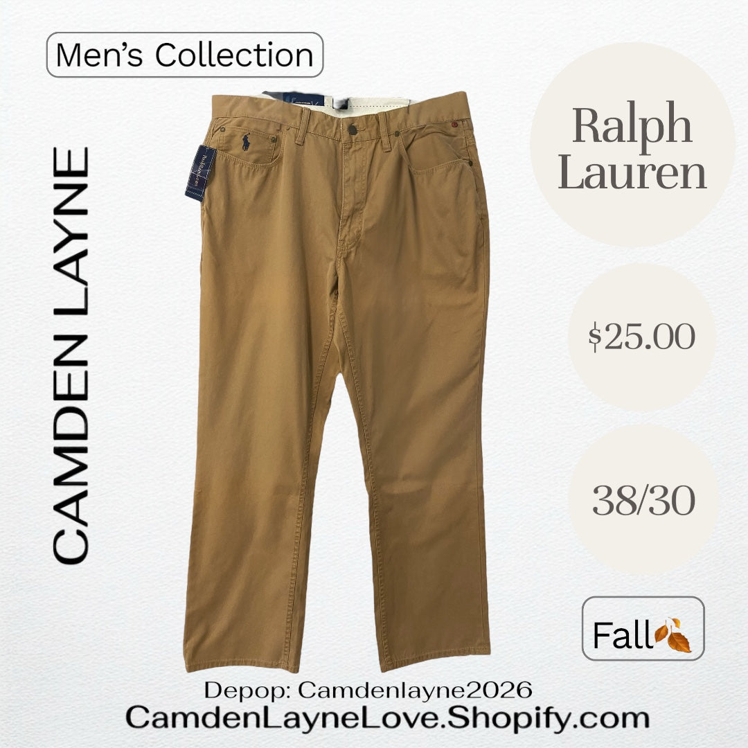 Ralph Lauren 38/30 Tan Slacks