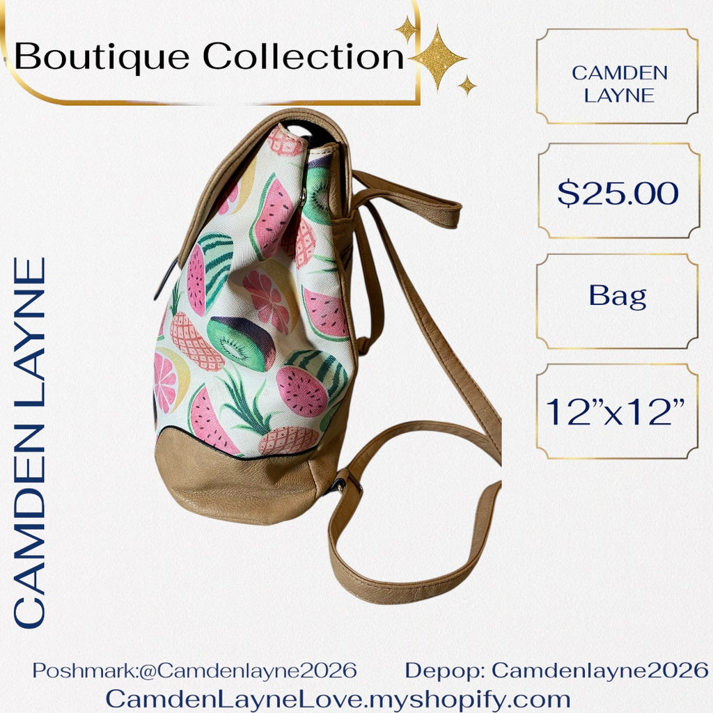 Camden Layne Juicy Fruit Back Pack