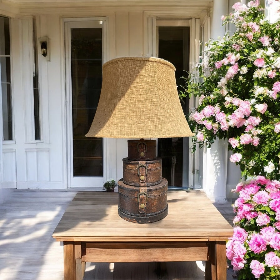 Vintage HatBox Lamp - Camden Layne