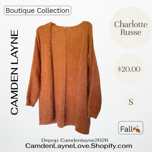 Rust Charlotte Russe Cardigan