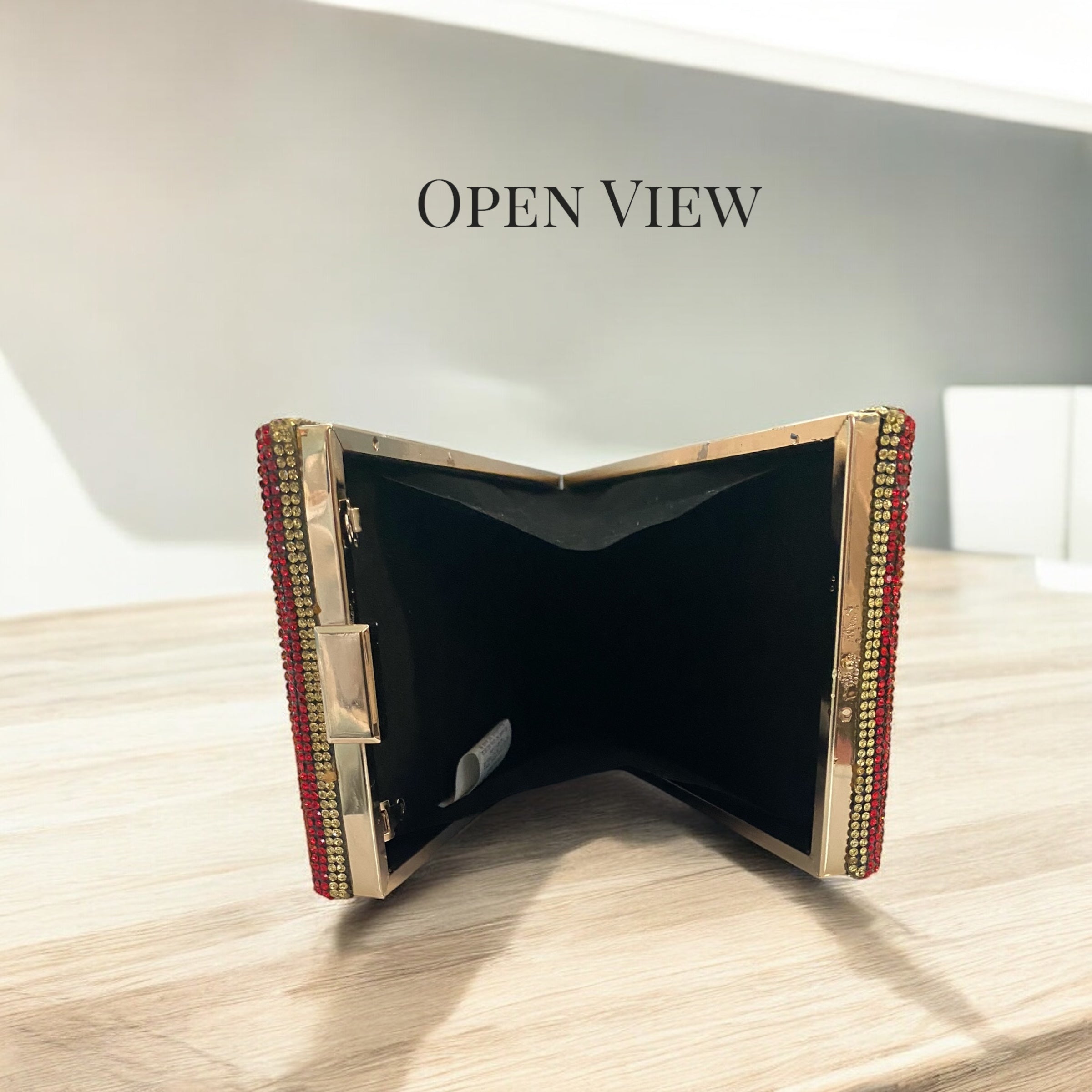 Rhinestone Glitter Clutch - Camden Layne