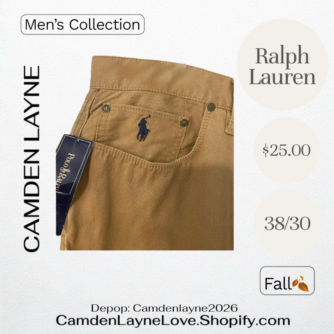 Ralph Lauren 38/30 Tan Slacks