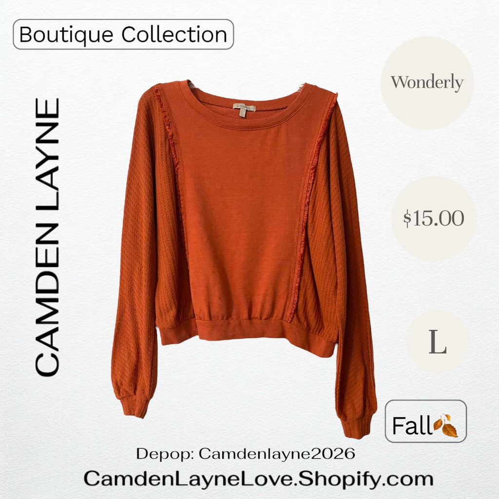 Wonderly Short Fall Blouse