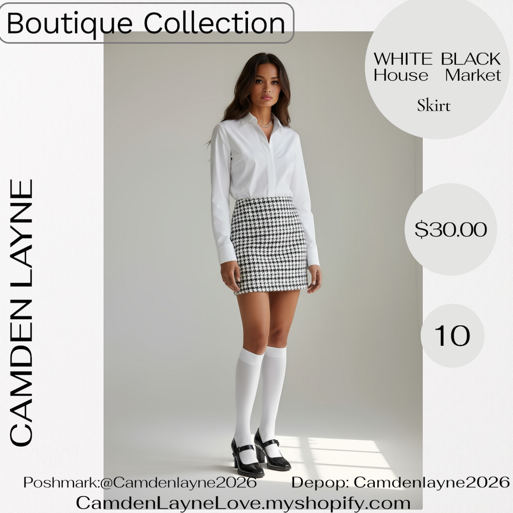 White House Black Market midi skirt