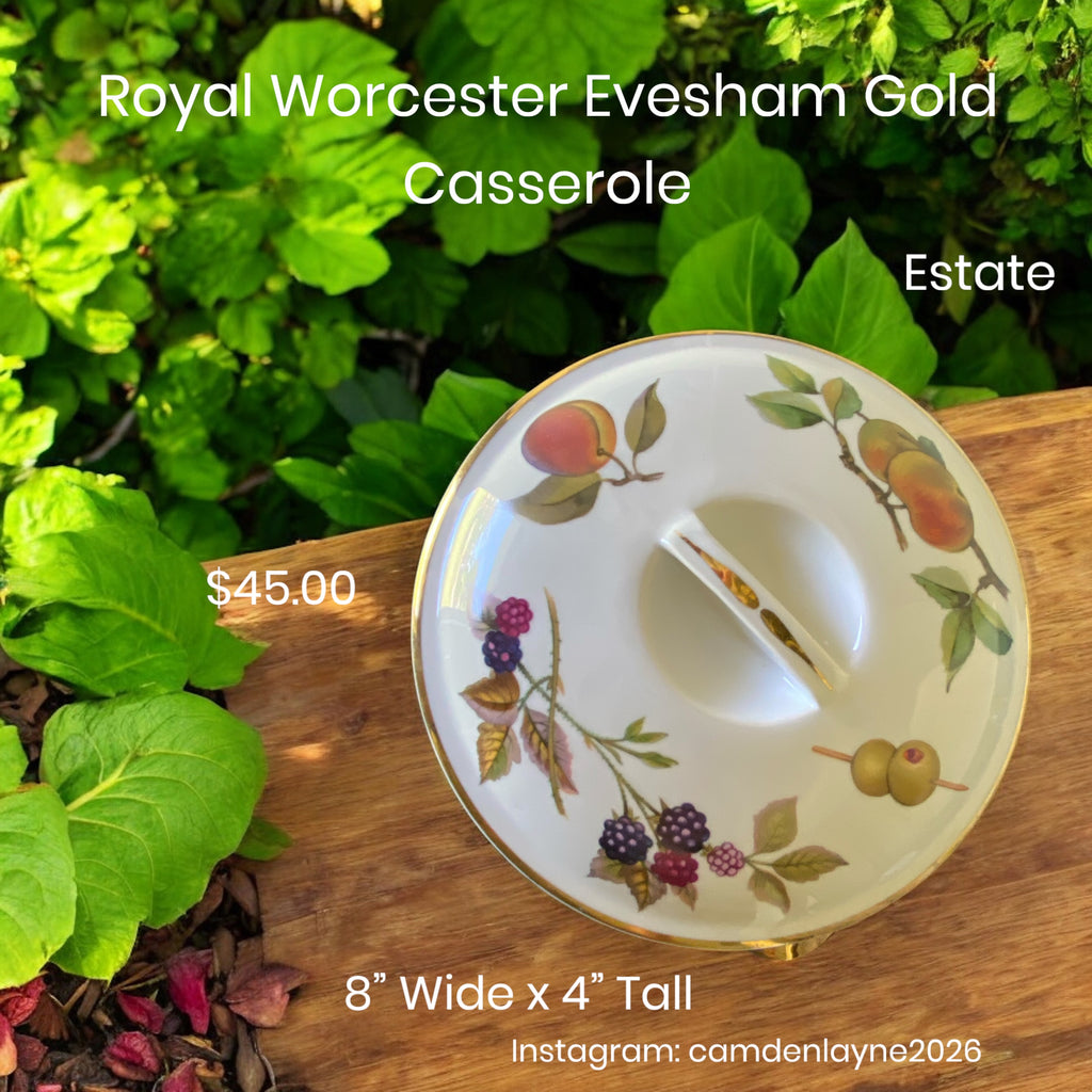 Royal Worcester Evesham Casserole Dish - Camden Layne