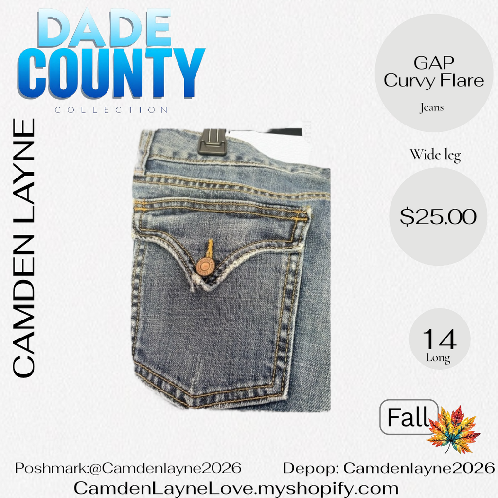 Gap Curvy Flare Jeans