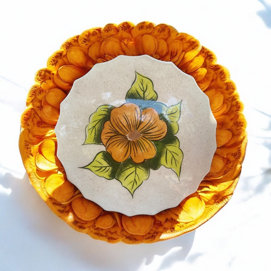 Vintage HandPainted Cake Stand - Camden Layne