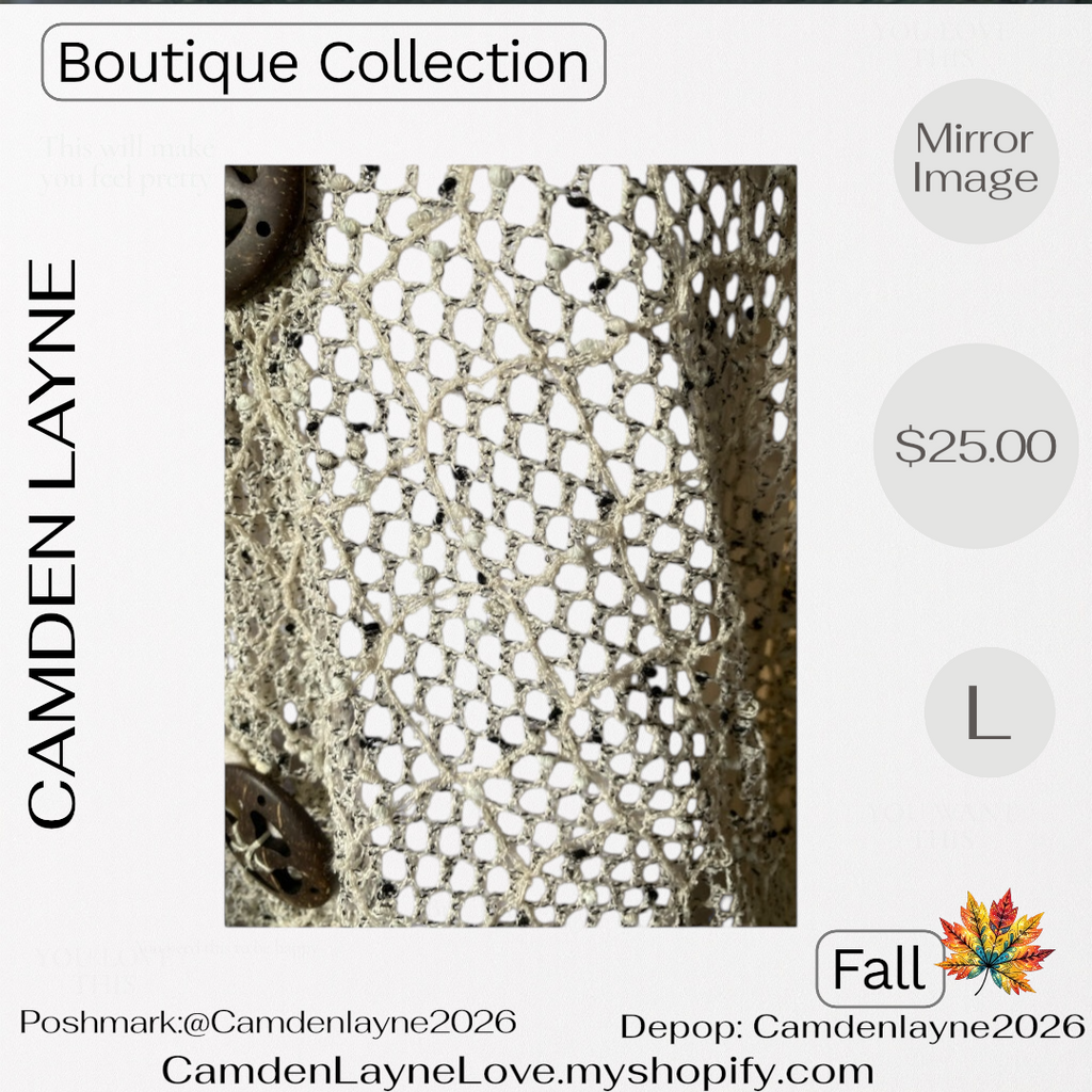 Mirror Image Crochet Top