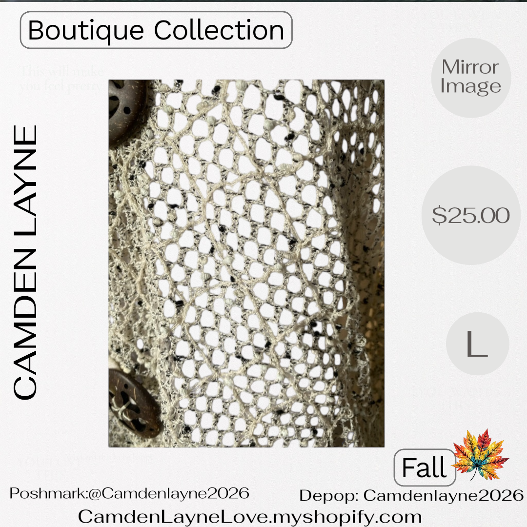 Mirror Image Crochet Top