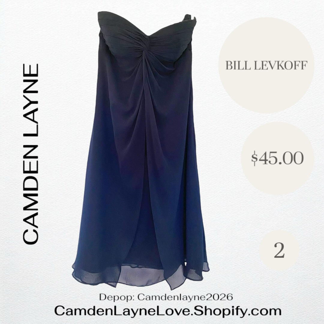 Bill Levkoff Formal Strapless Dress