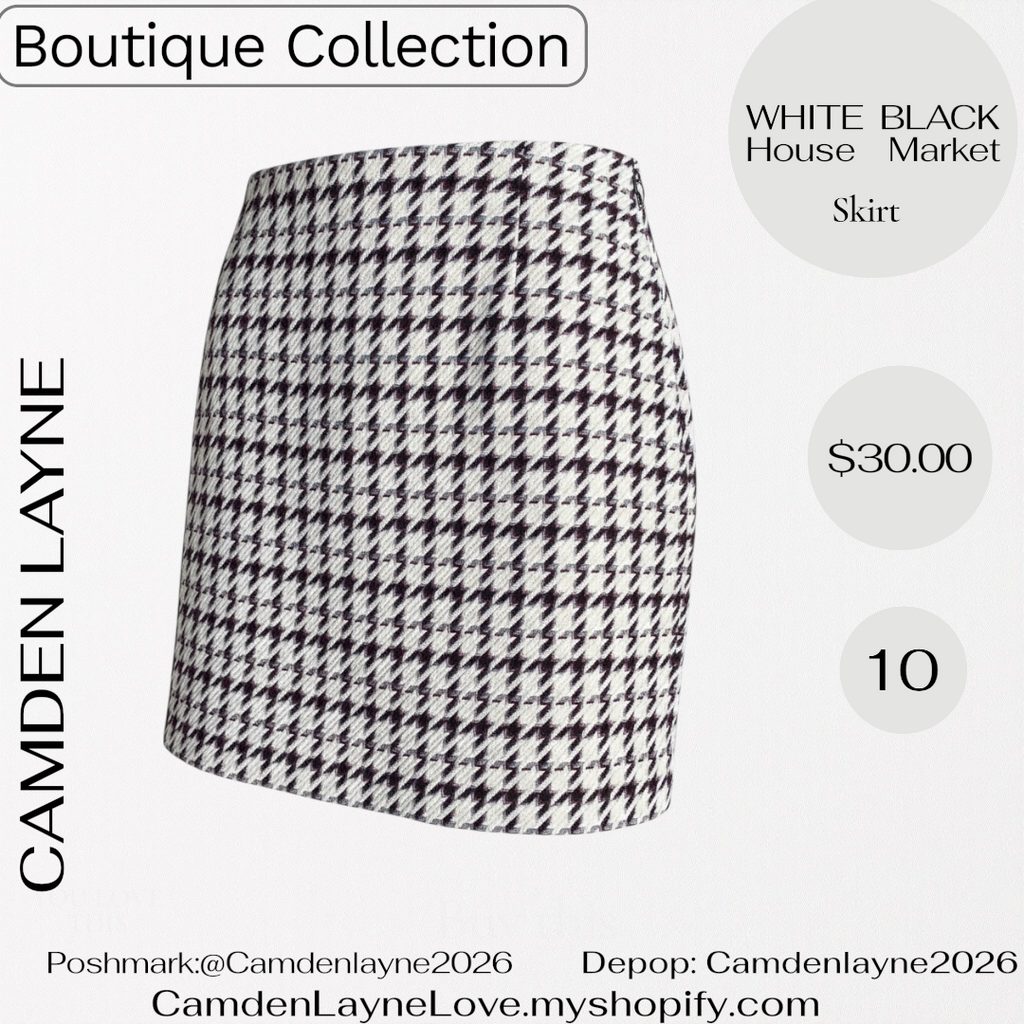 White House Black Market midi skirt